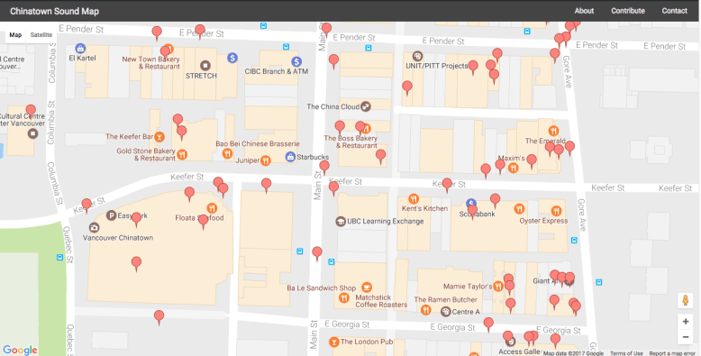 Chinatown Sound Map